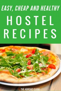 6 Easy, Cheap, and Healthy Hostel Recipes. Make these 6 meals while you're in a hostel to save money and also to eat a bit healthier. Make use of the hostel kitchen!