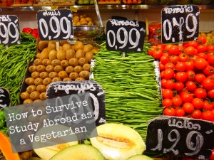 study abroad as a vegetarian, how to study abroad when vegetarian, studying abroad as a vegetarian