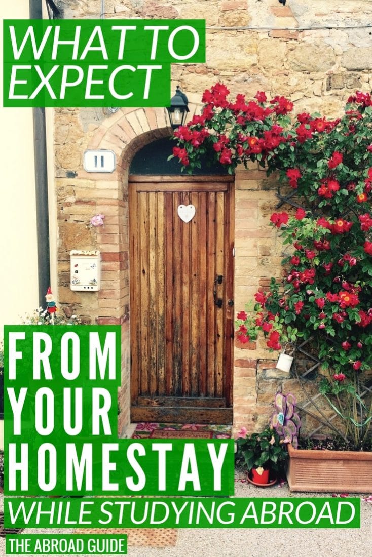 What to expect from your homestay experience while studying abroad. What will your homestay family be like? What will your hosts expect you to do? What to know about living in a homestay during study abroad.