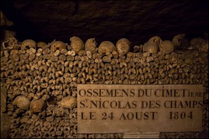 offbeat paris catacombs