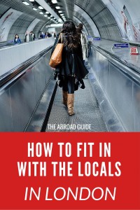How to Fit in With the Locals in London - whether studying abroad in London or just visiting for a few days, here's how to fit in with the culture in London. There are some different customs and phrases to know before going to London, so click through to learn how to fit in while you're there.