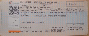 how to read an Italian train ticket