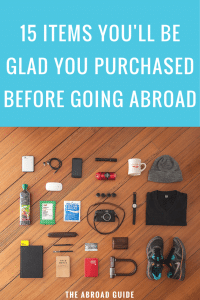 If you're studying abroad soon, you're bound to forget at least a few of these things that you should definitely take with you for your study abroad experience.