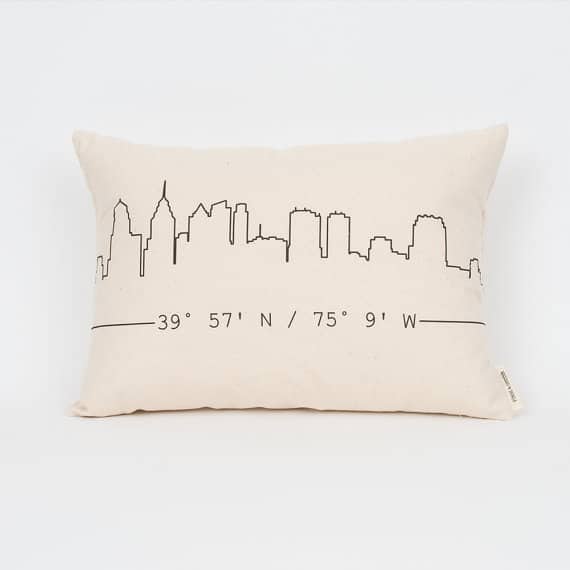 Gift Ideas for People Returning from Traveling - City Scape Pillow