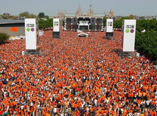 Kingsday in Amsterdam, festivals in europe to go to, best festivals in Europe