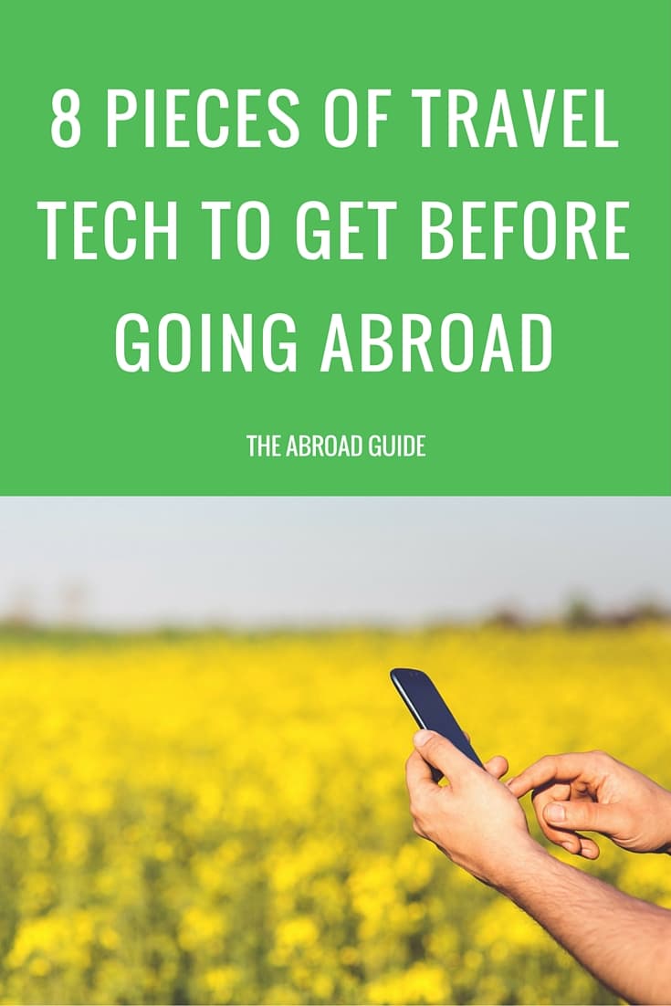 Going traveling or studying abroad soon? Pick up these smart pieces of travel tech. They'll help you keep your electronics and information secure while traveling, make your time abroad easier , and help you make the most of your travels. 