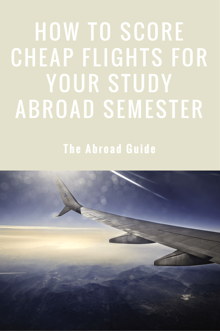 Cheap flights for study abroad, how to get cheap flights for study abroad