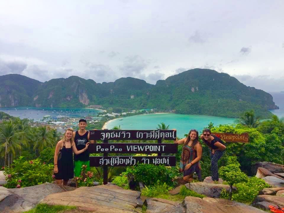 where to go when backpacking thailand -- Koh Phi Phi, where to backpack in thailand, where to go backpacking in thailand