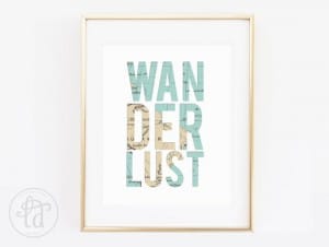 These travel quote prints and posters on Etsy are perfect for travel lovers who want some art to put on their walls. Get one of these travel prints for someone who just studied abroad or who loves traveling-- great Christmas gifts!