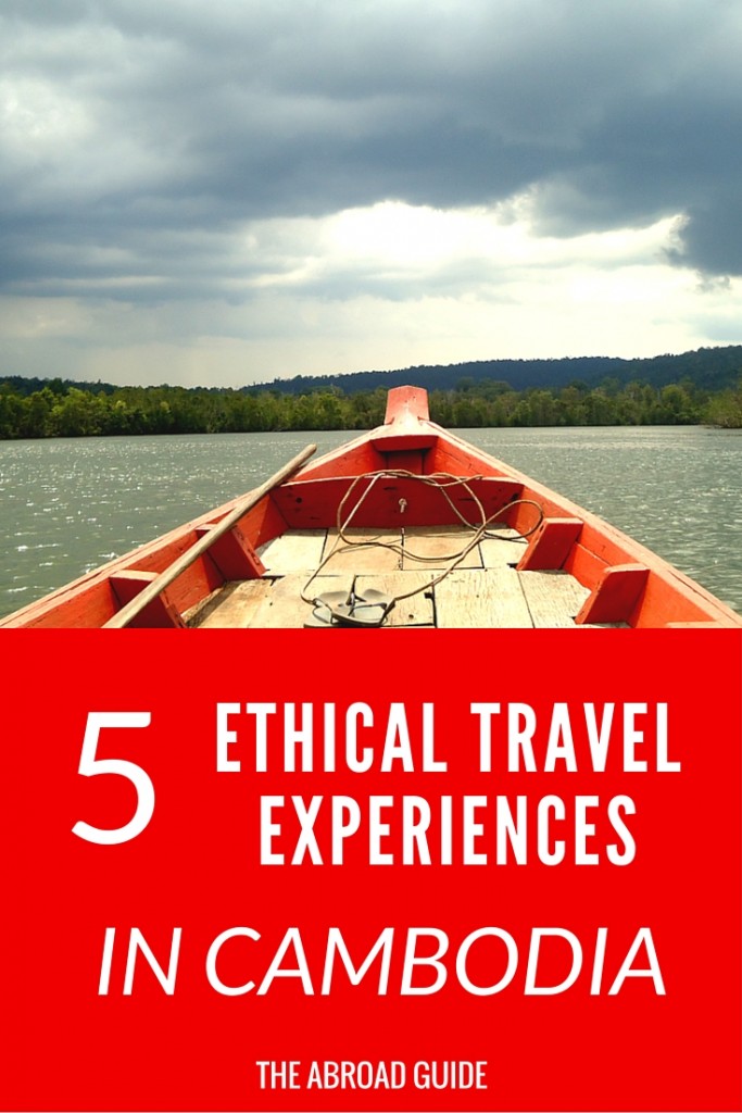 5 Ethical Travel Adventures to Experience in Cambodia - check out these unique volunteer/ethical travel experiences while you're visiting Cambodia, and give back to the local community while you're there.