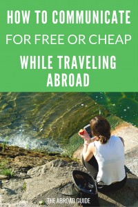How to Communicate for Free or Cheap While Traveling Abroad - when traveling, these are the easiest and safest ways to stay in touch with family and friends while you're abroad. Instead of paying for international data on your smartphone, use these tips for free or cheap communication while traveling abroad.