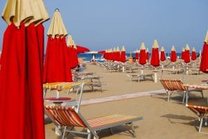 Where to go while studying abroad in Florence in the summer-- visit Rimini for an easy beach weekend with lots of partying.