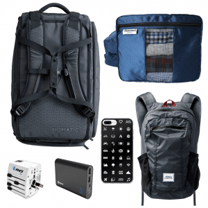 What to Buy for Study Abroad Semester - Backpack travel set