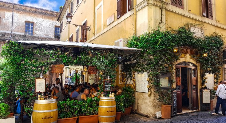Top restaurants in Trastevere Rome