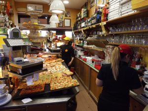 where to eat pizza trastevere rome