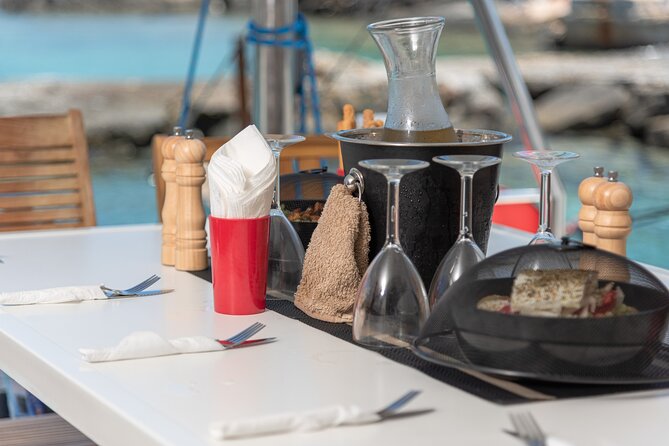 hersonissos-sunset-catamaran-cruise-with-snacks-and-drinks