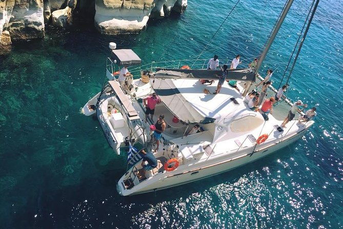 private-catamaran-half-day-afternoon-cruise-with-sunset-kleftiko