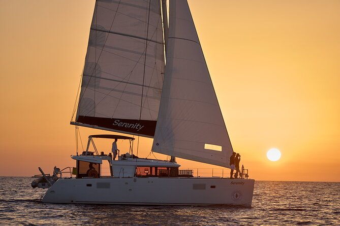 santorini-oia-private-sunset-catamaran-cruise-with-bbq-drinks