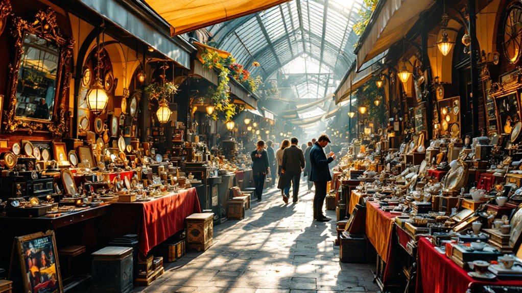 antiques and vintage market