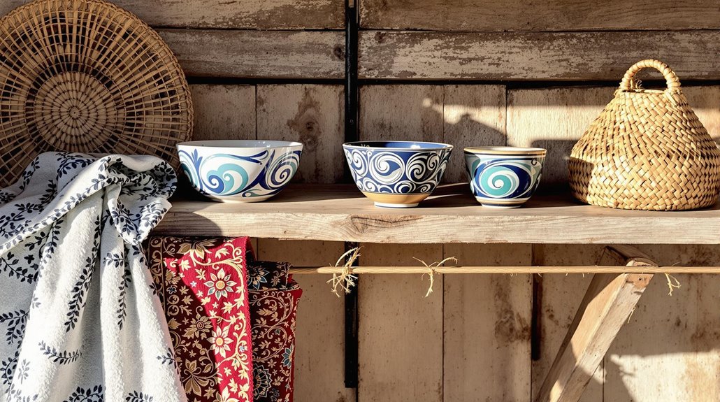 artisan made decorative pieces