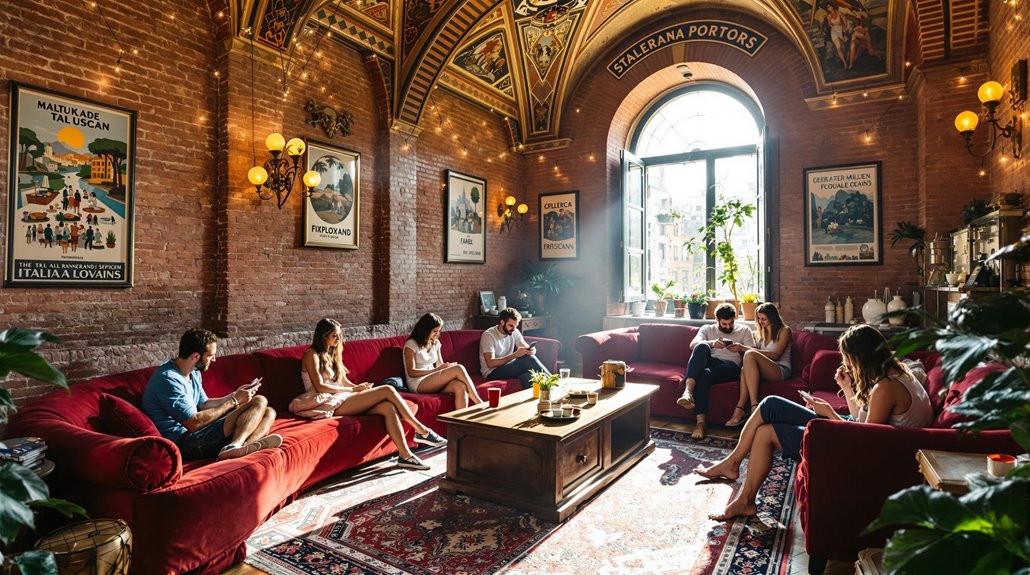 best social hostel hangouts