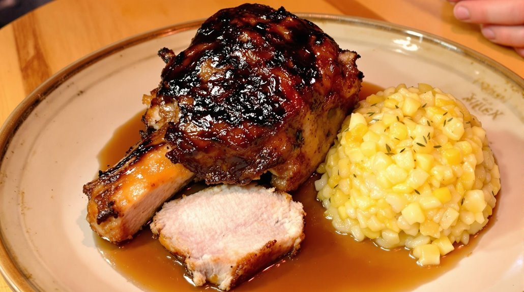 braised pork knuckle dish