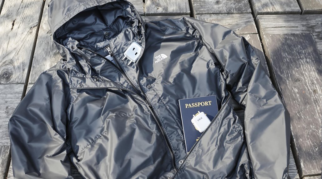 breathable water resistant outerwear option
