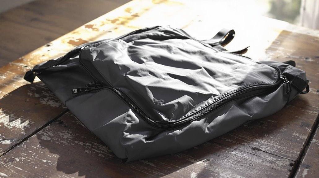 compact and portable tote