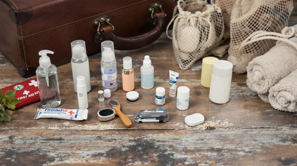 compact hygiene essentials set