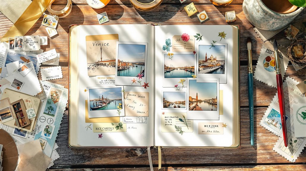creative exploration through journaling