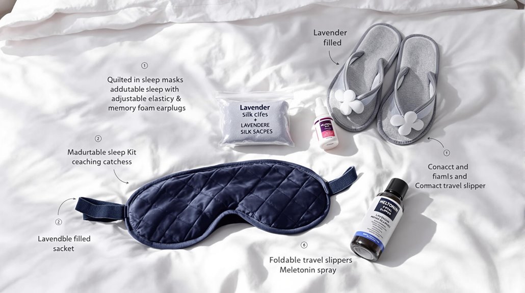 essential travel sleep essentials