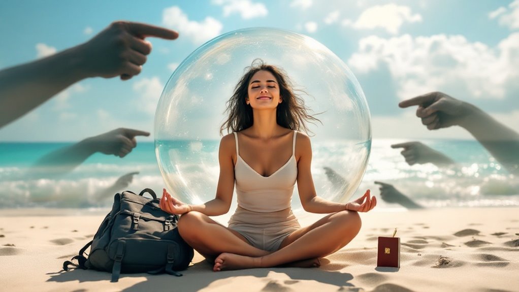 establish limits with negativity