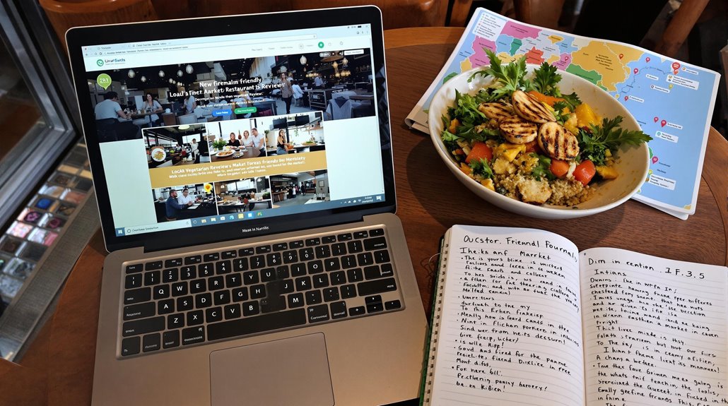 explore local vegetarian options