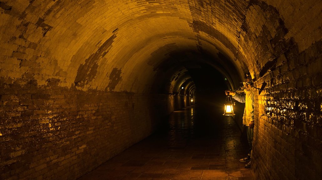 explore the victoria tunnel