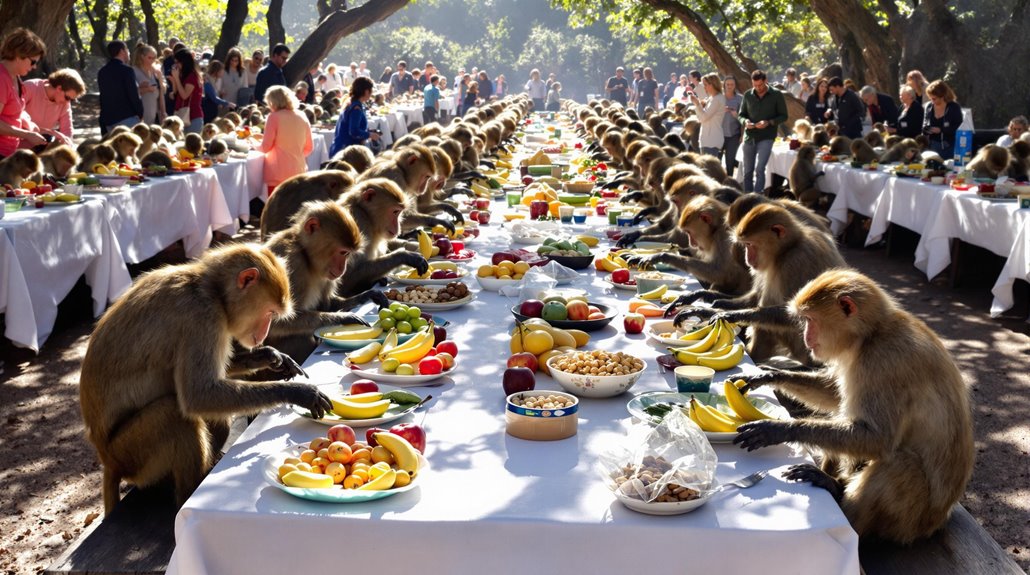 gibraltar s festive monkey celebration