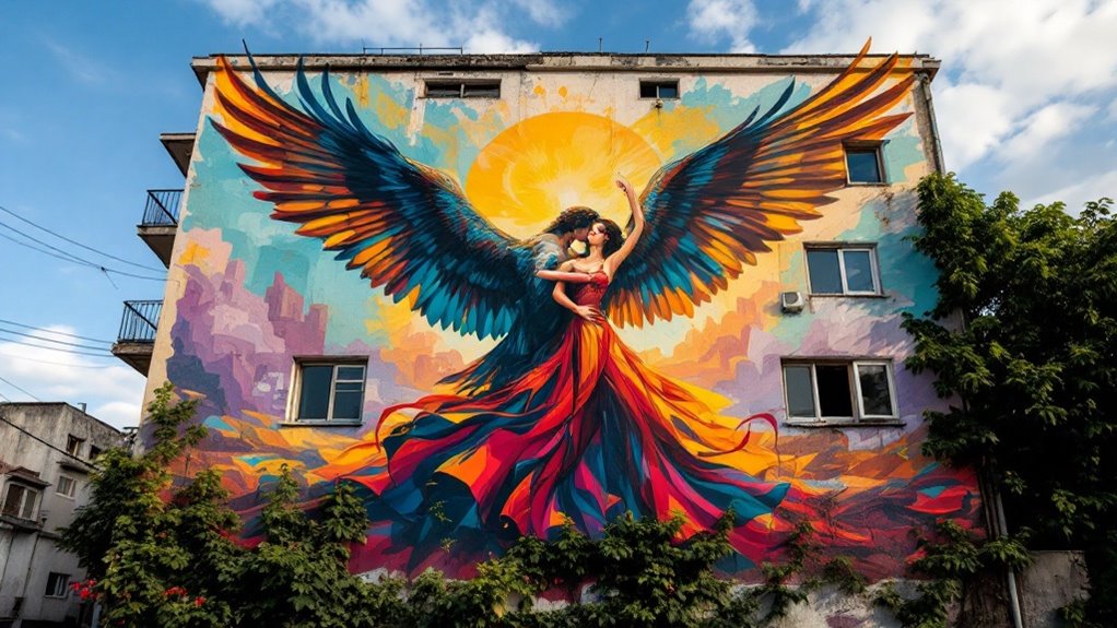hidden street art discovery
