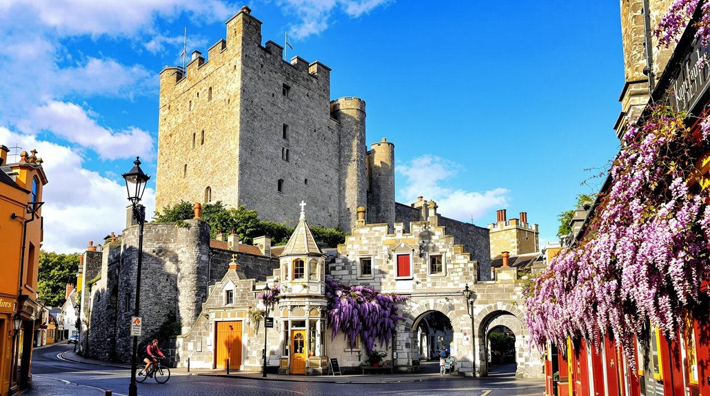 historic irish town charm