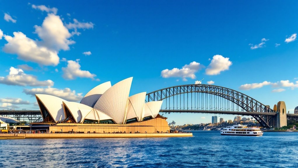 iconic sydney landmarks together