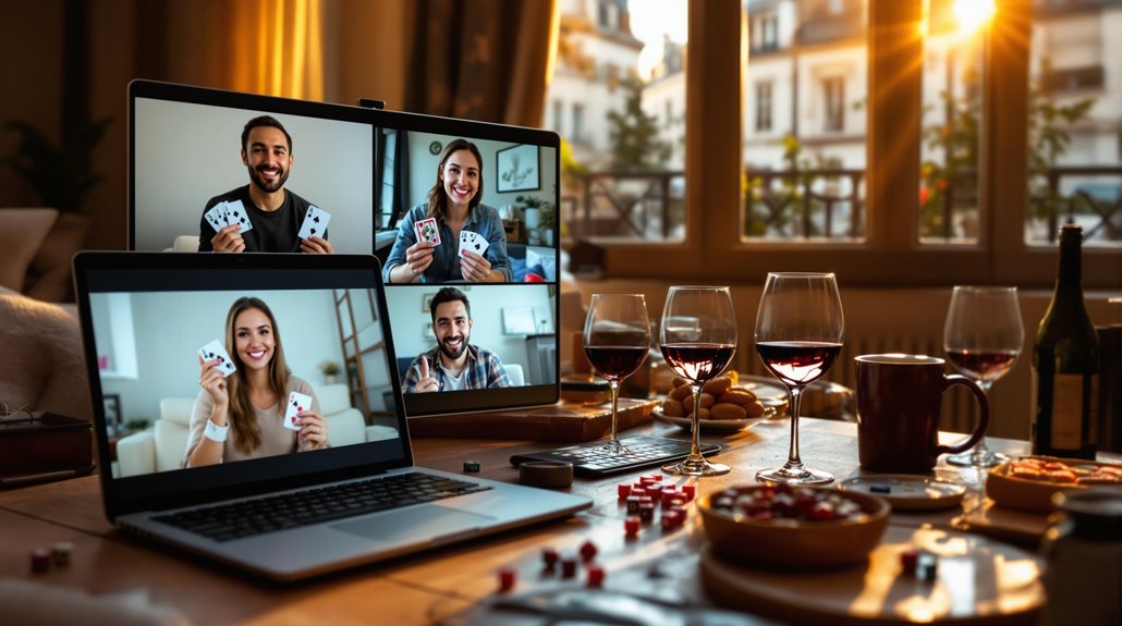 organize online game gatherings