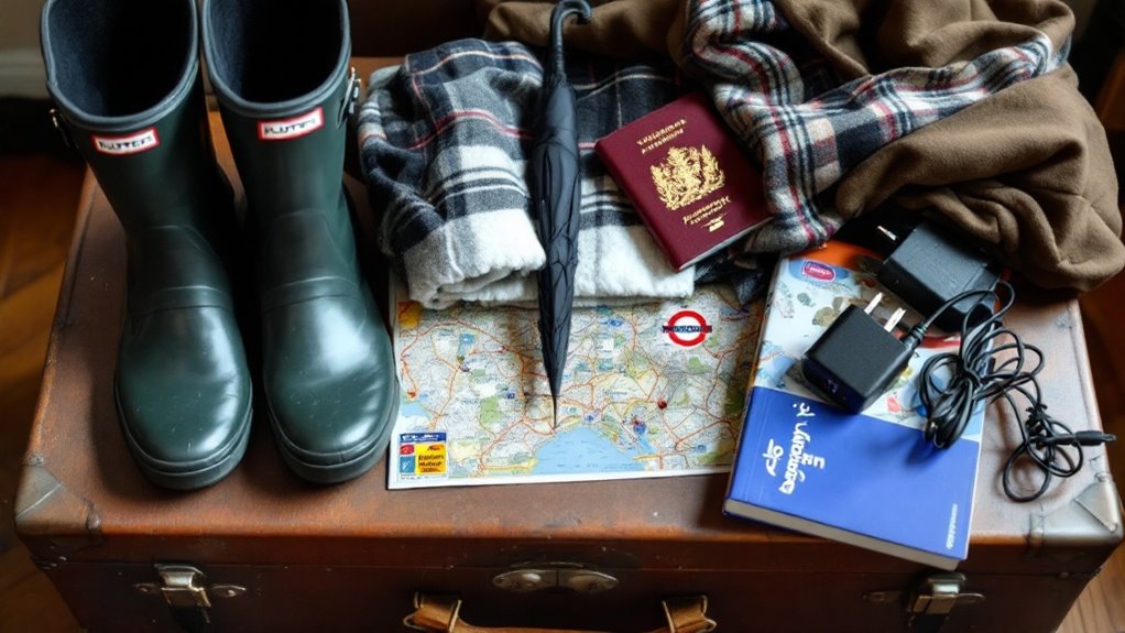 packing list for england