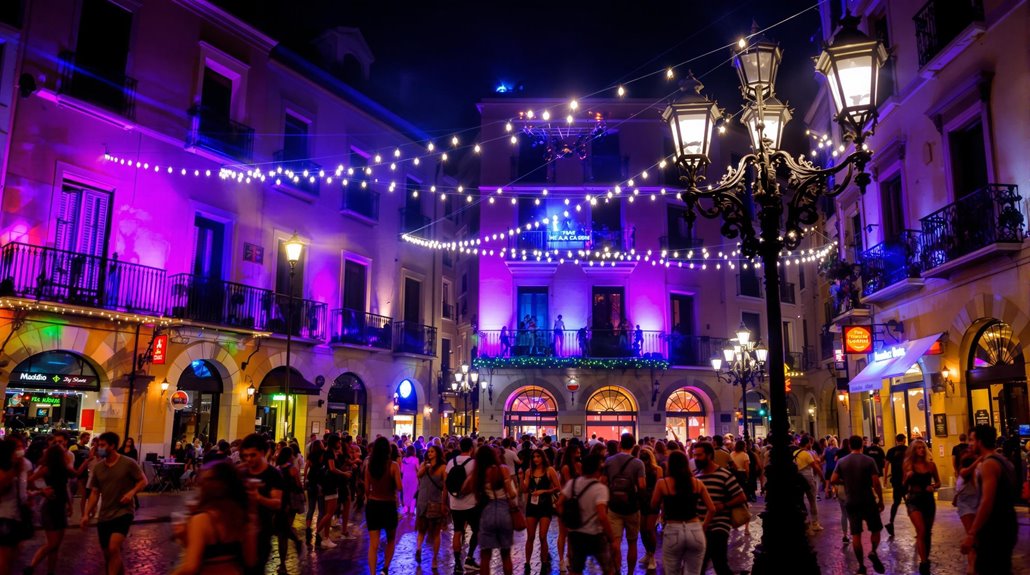 party scene in madrid