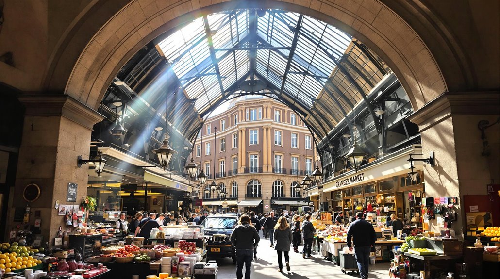 shopping at grainger market