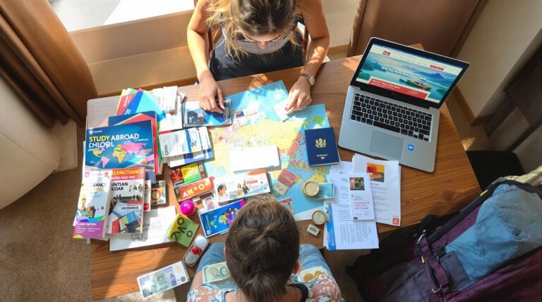 study abroad in steps