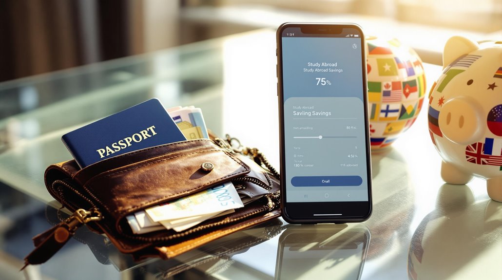 study abroad savings account