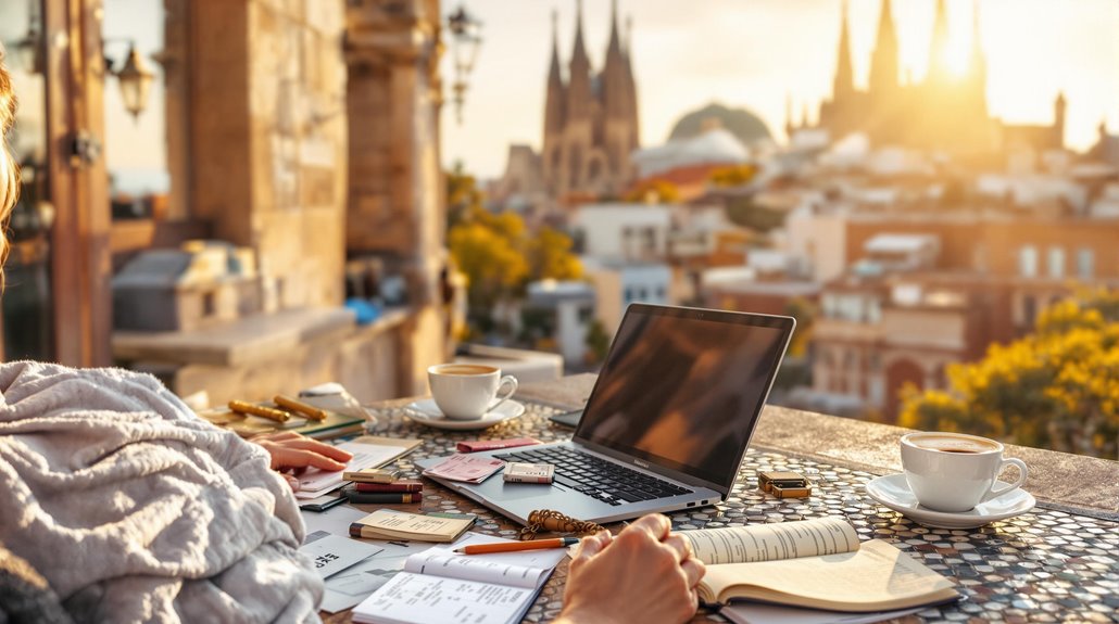 study abroad travel blogging