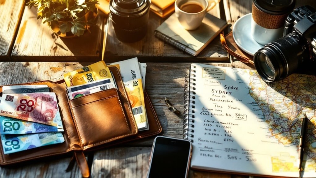 travel expenses in australia