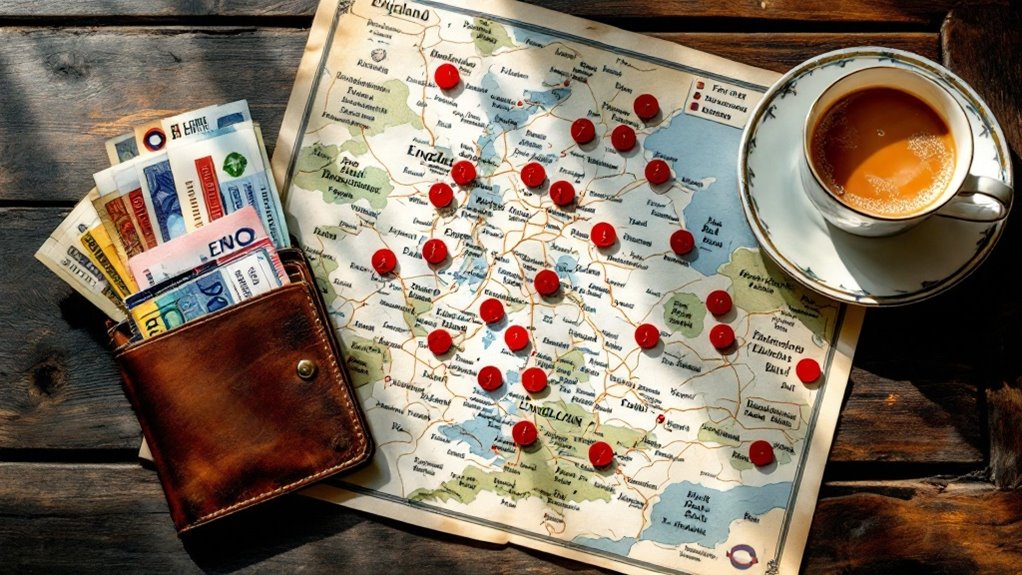 travel expenses in england