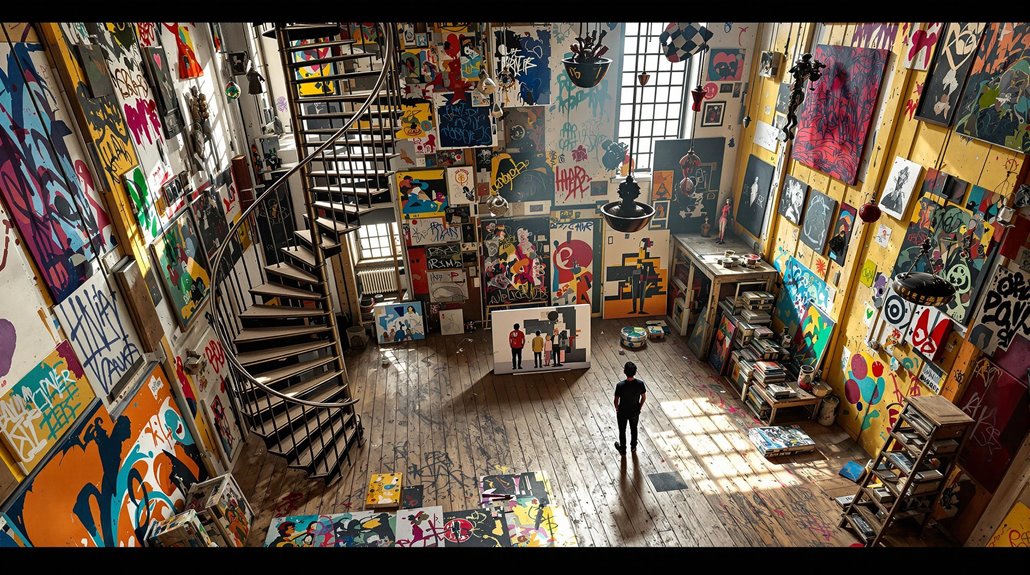 underground art experience venue