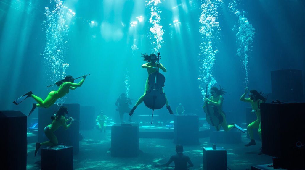 underwater music celebration norway