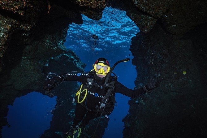 2 Tank Lanai Cathedral Scuba Dive Via Boat for Certified Divers